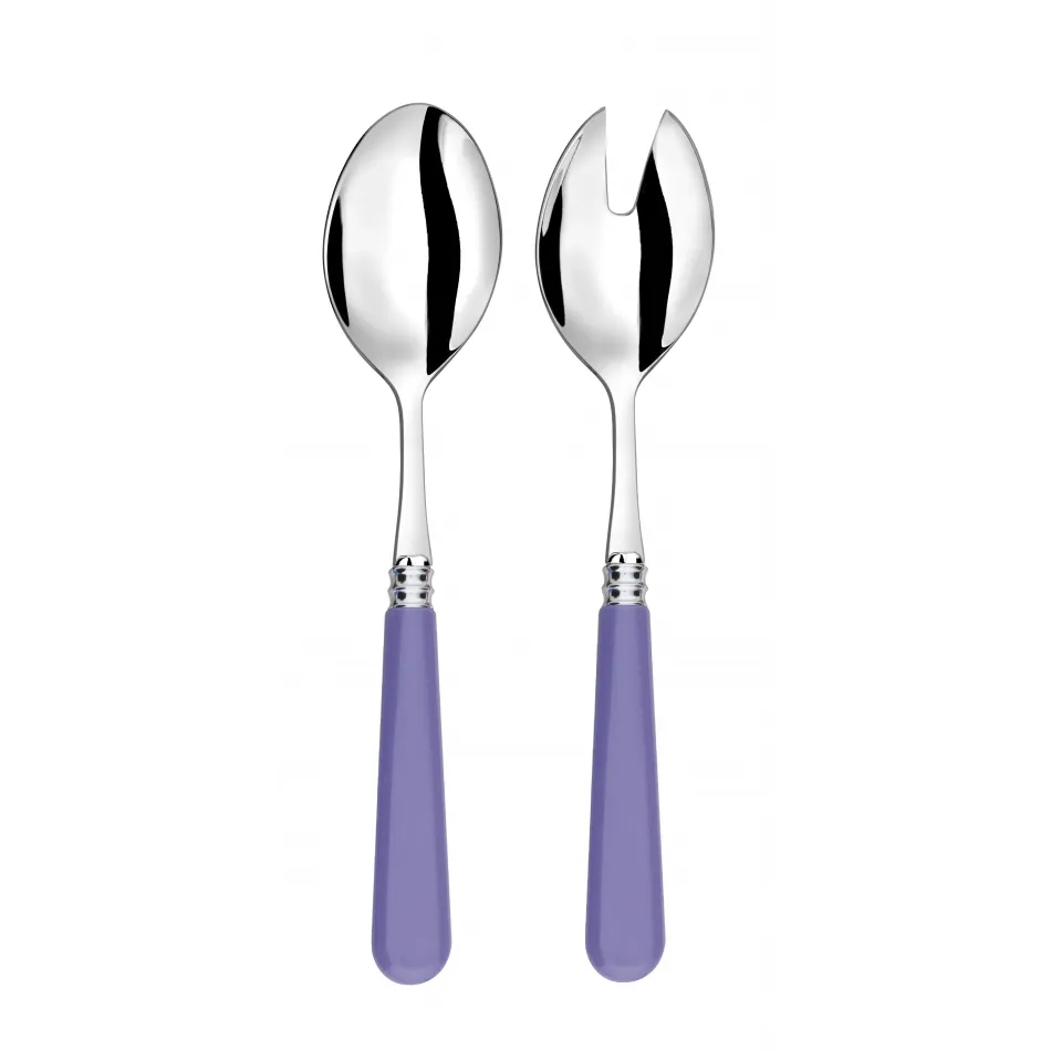 Helios Purple Salad Serving Set