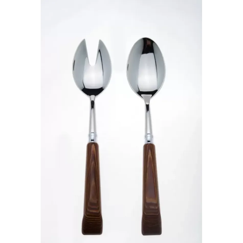 Orio Wood Salad Serving Set