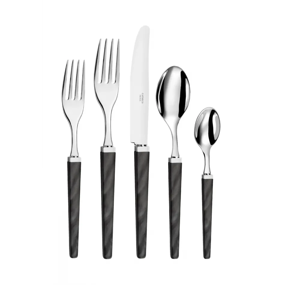Quio Black Flatware