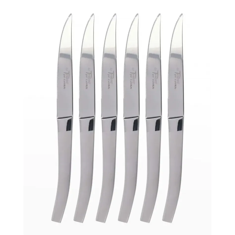 Le Thiers Matte Handle Box Of 6 Steak Knives