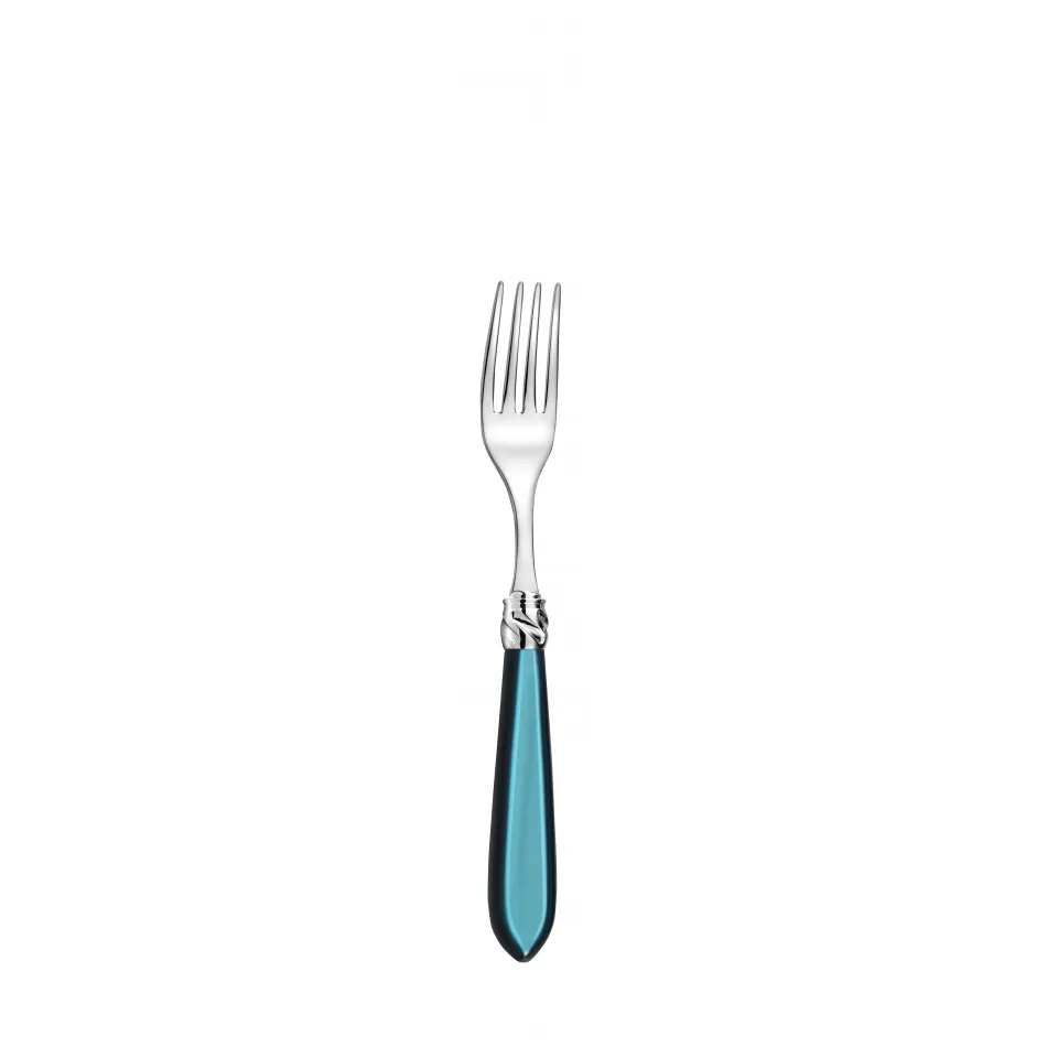 Diana Teal Salad/Dessert Fork