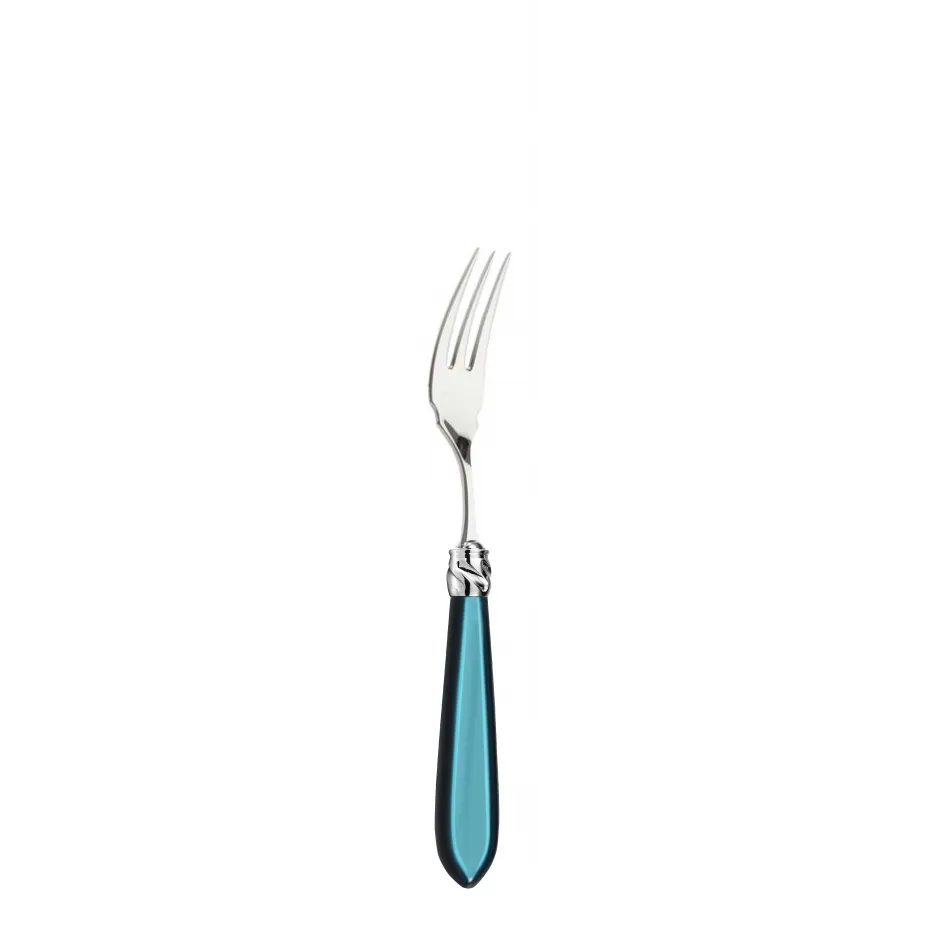 Diana Teal Fish Fork