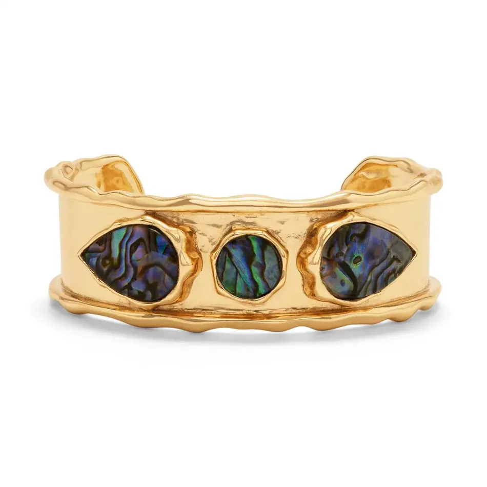 Aurora Abalone Cuff