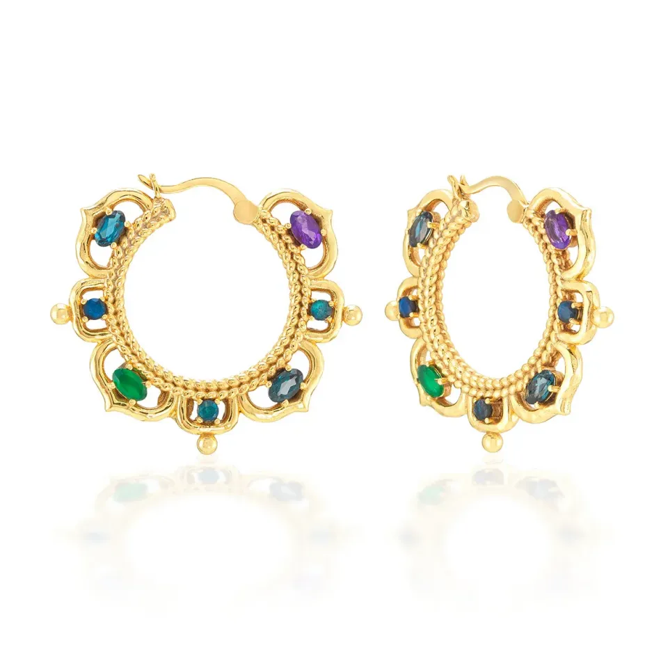 Contessa Multi Hoop Earrings