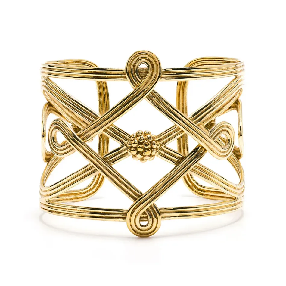 Monique Compass Gold Cuff