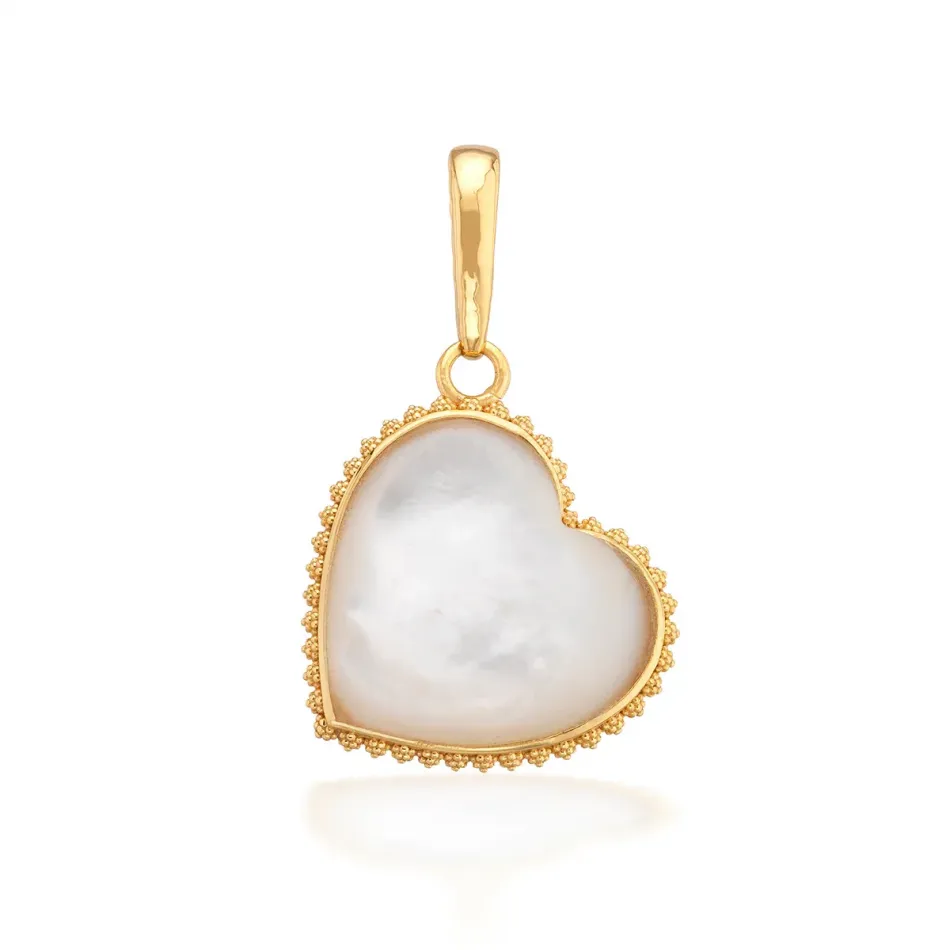 Love Gem Mother of Pearl Pendant