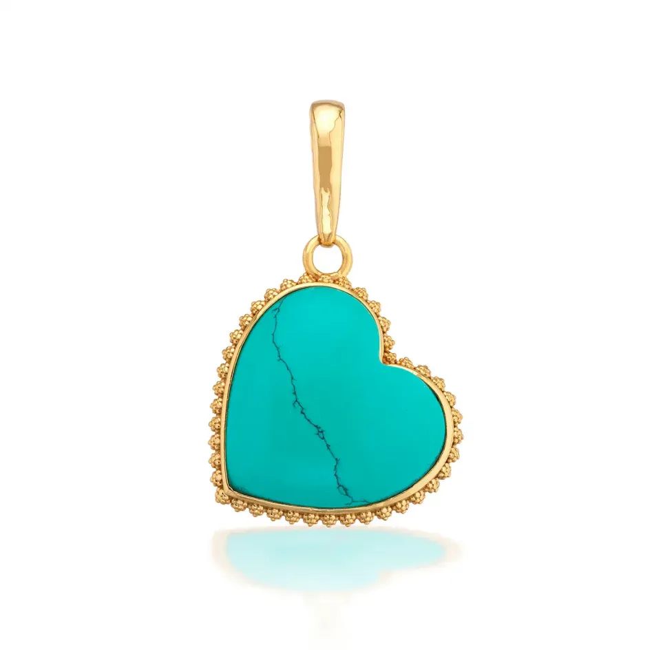 Love Gem Turquoise Pendant