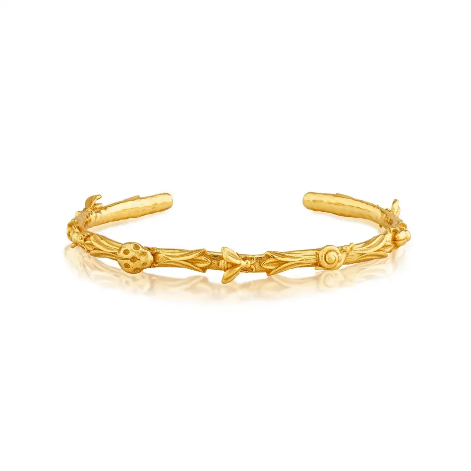 Meadow Companions Gold Cuff Petite