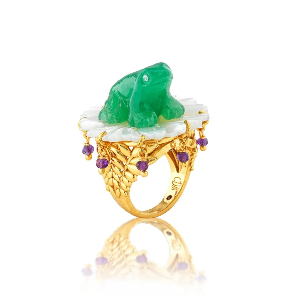 Villandry Frog Prince Multi Ring