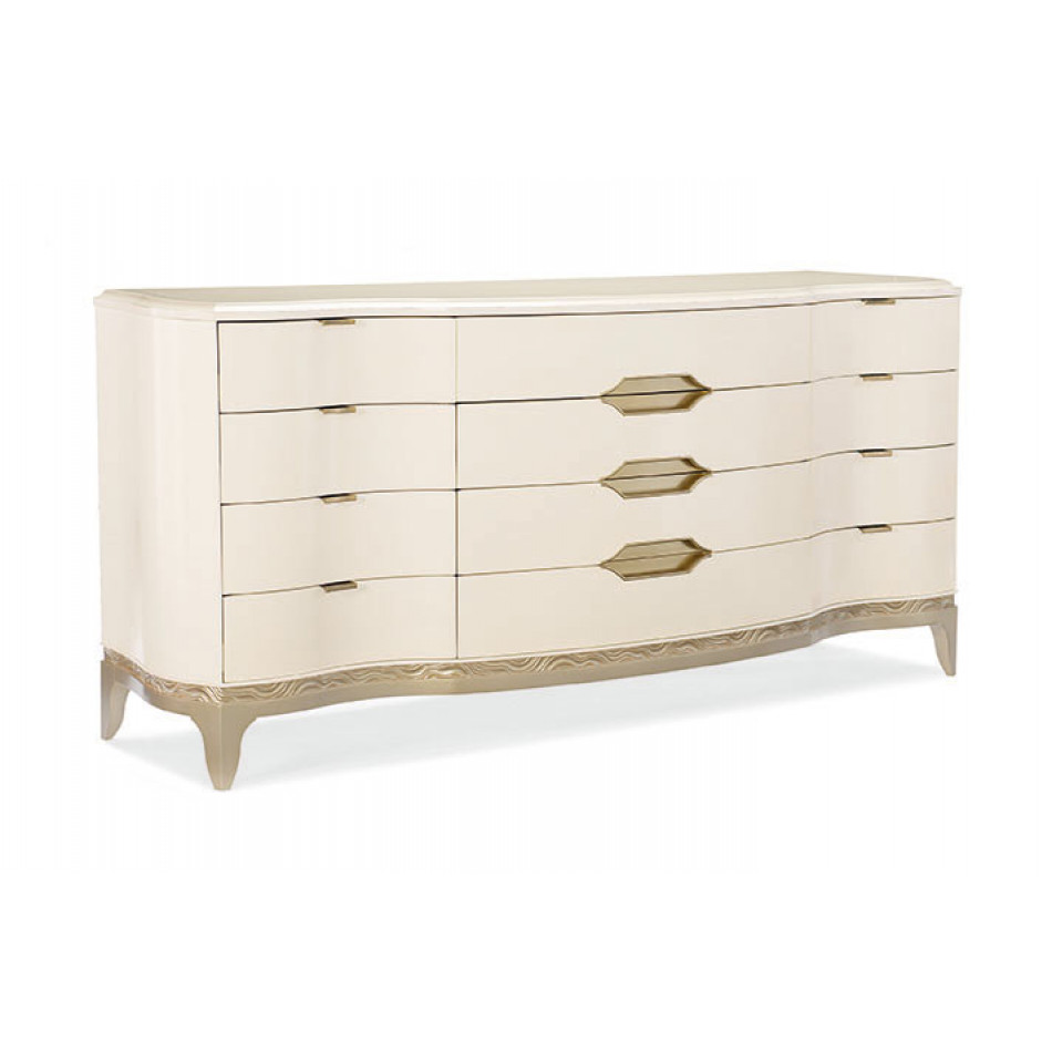 Adela Dresser Washed Alabaster, Blush Taupe