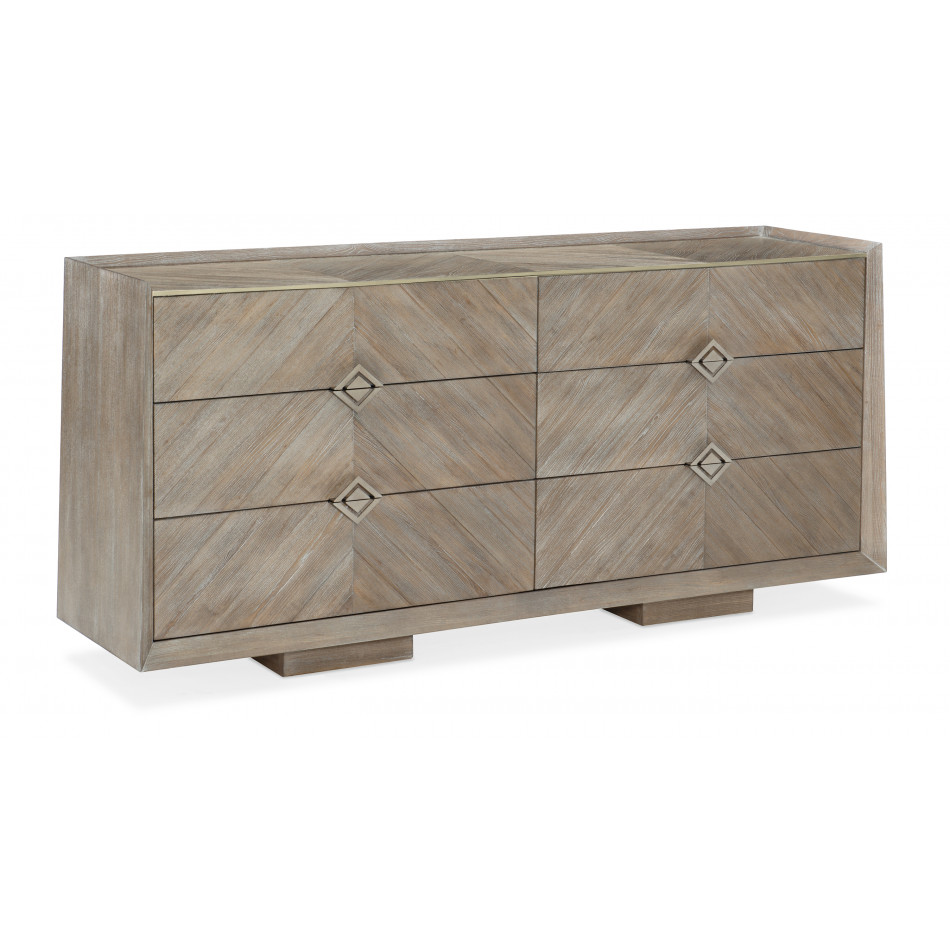 Naturally Dresser Ash Driftwood, Sundance Gold