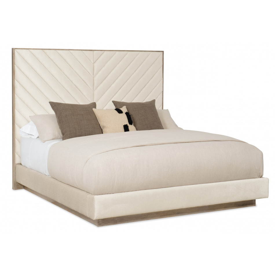 Meet U In The Middle King Bed Ash Driftwood