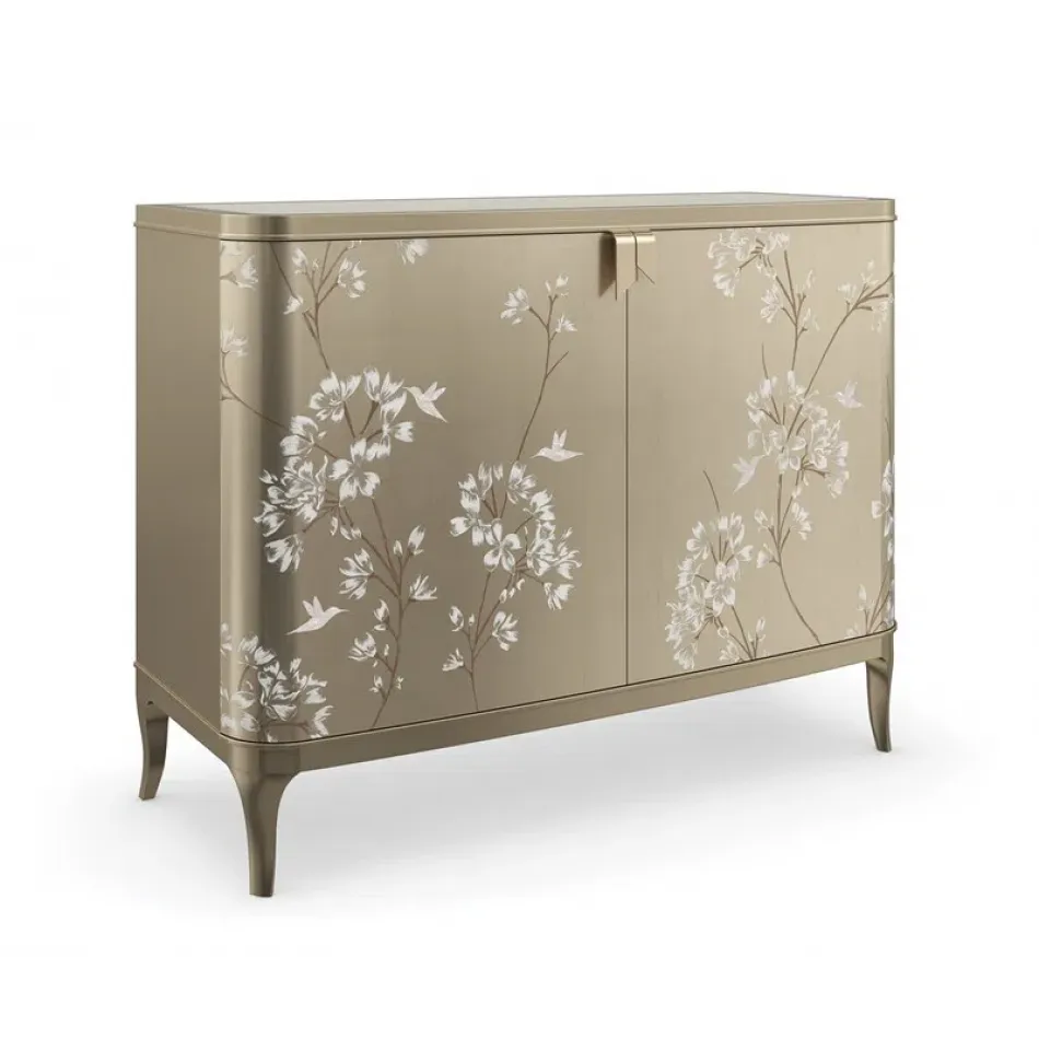 Eden Chest Oracle Silver Leaf, Soft Silver Paint