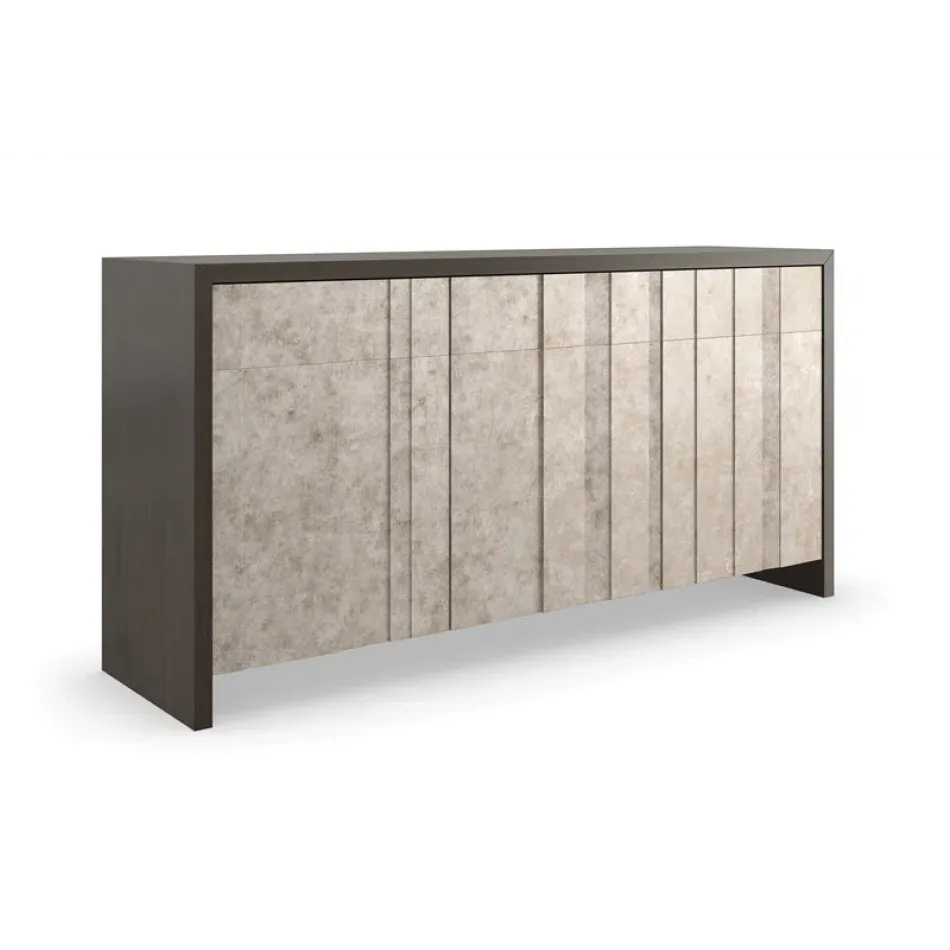 Golden Hour Sideboard/Buffet Otter, Mica Silverleaf