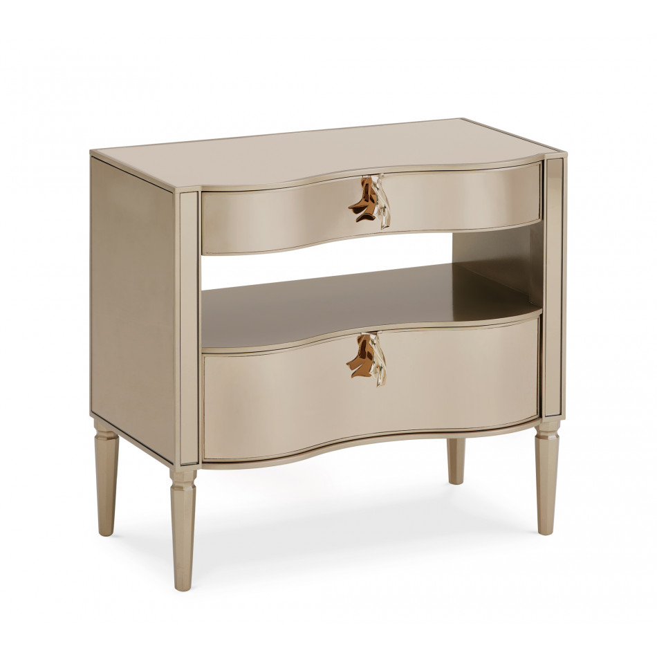 It'S A Small Wonder Nightstand Golden Shimmer