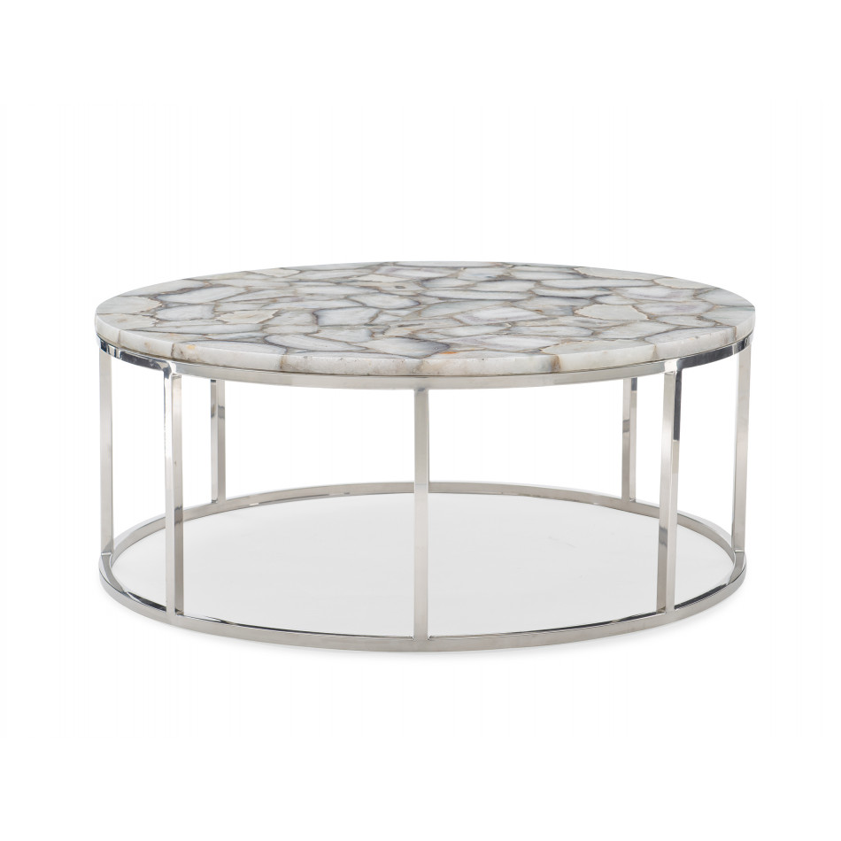 Caracole Classic A Stones Throw Cocktail Table
