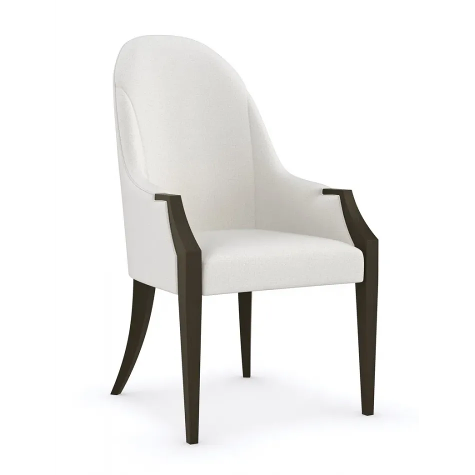 Time To Dine Arm Chair Smoked Mink