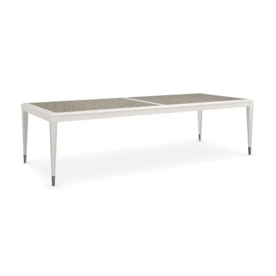 Lattice Gather Dining Table Stardust, Deep Bronze
