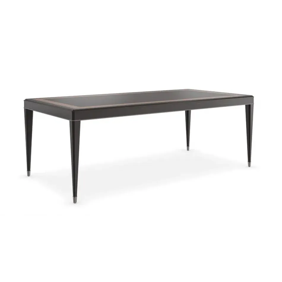 Full Score Dining Table Dark Chocolate, Tigra Chocolate, Charcoal