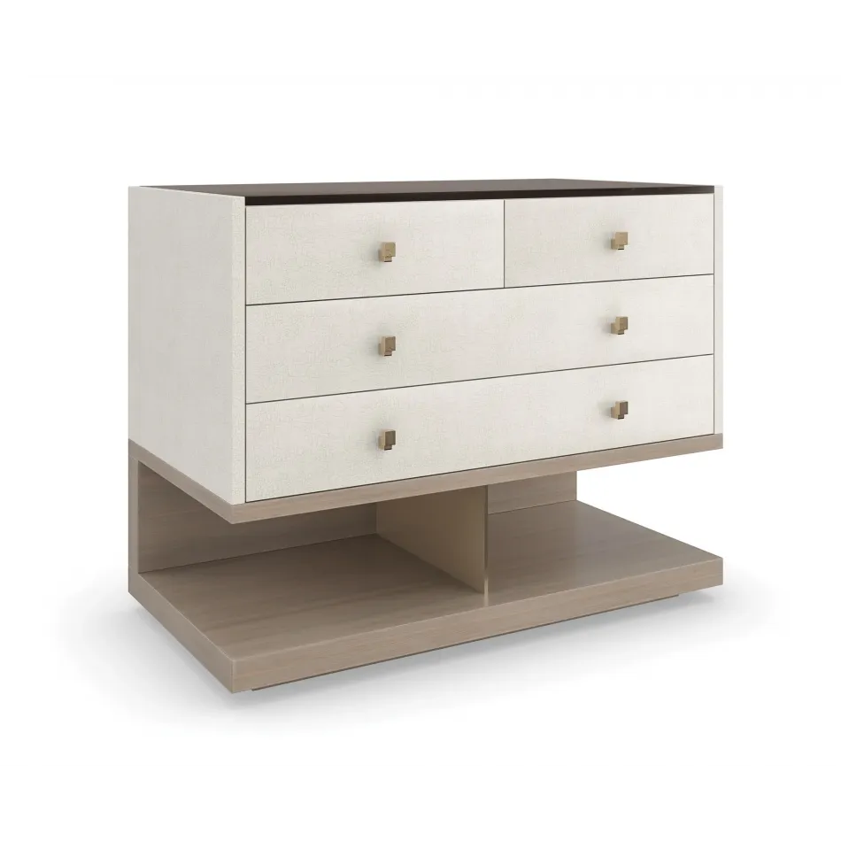 Odyssey Nightstand Ivory Craze, Dry Martini