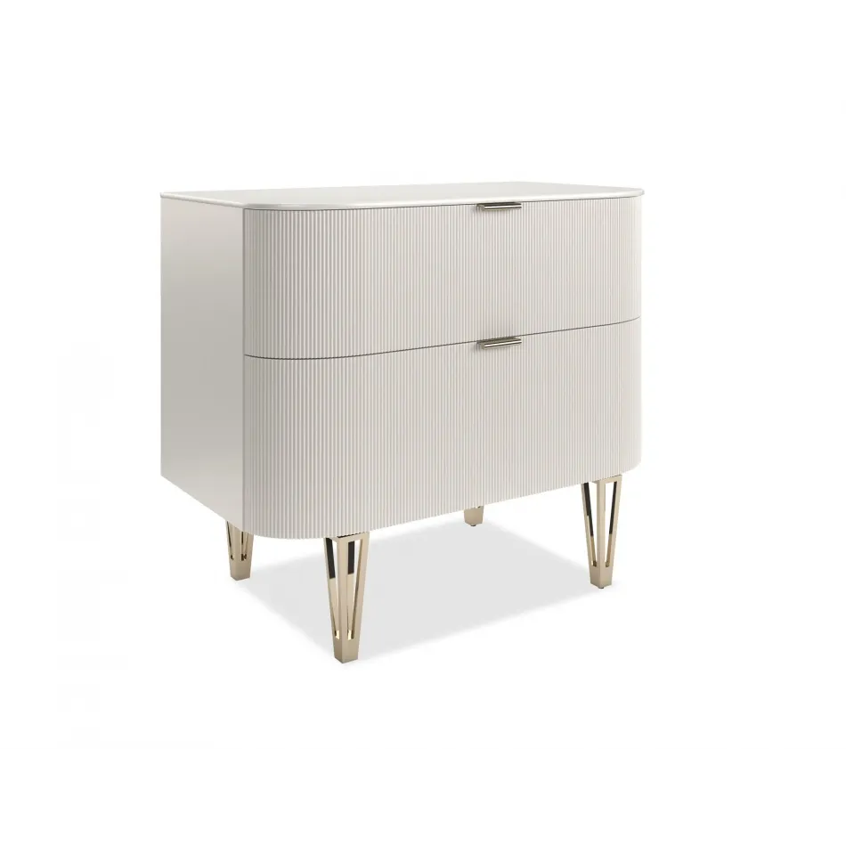 True Love Matte Pearl Nightstand