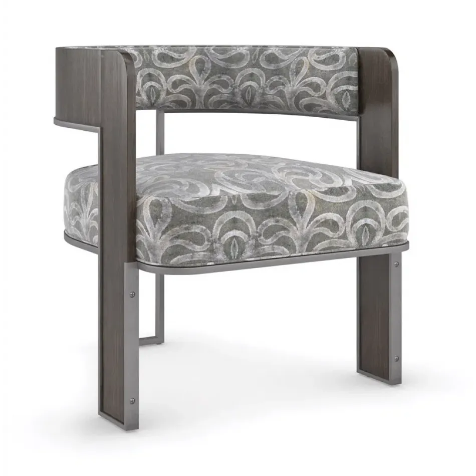 Streamliner Chair Sepia, Smoked Stainless Paint