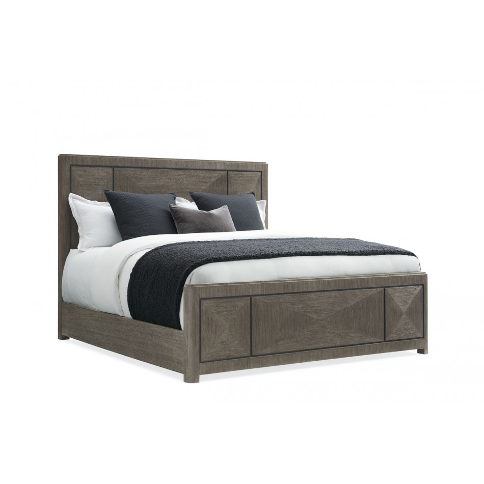 Modern Fusion Panel Bed