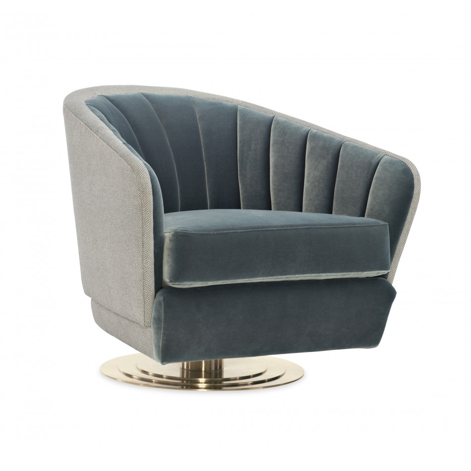 Concentric Swivel Chair Whisper Of Gold