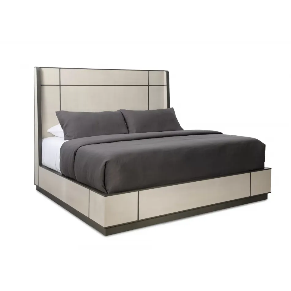 Repetition Wood Bed King