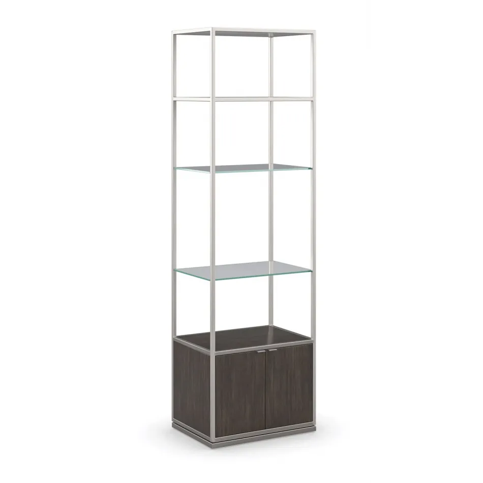 La Moda Display Unit Pier Bar Sepia, Thunder, Smoked Stainless