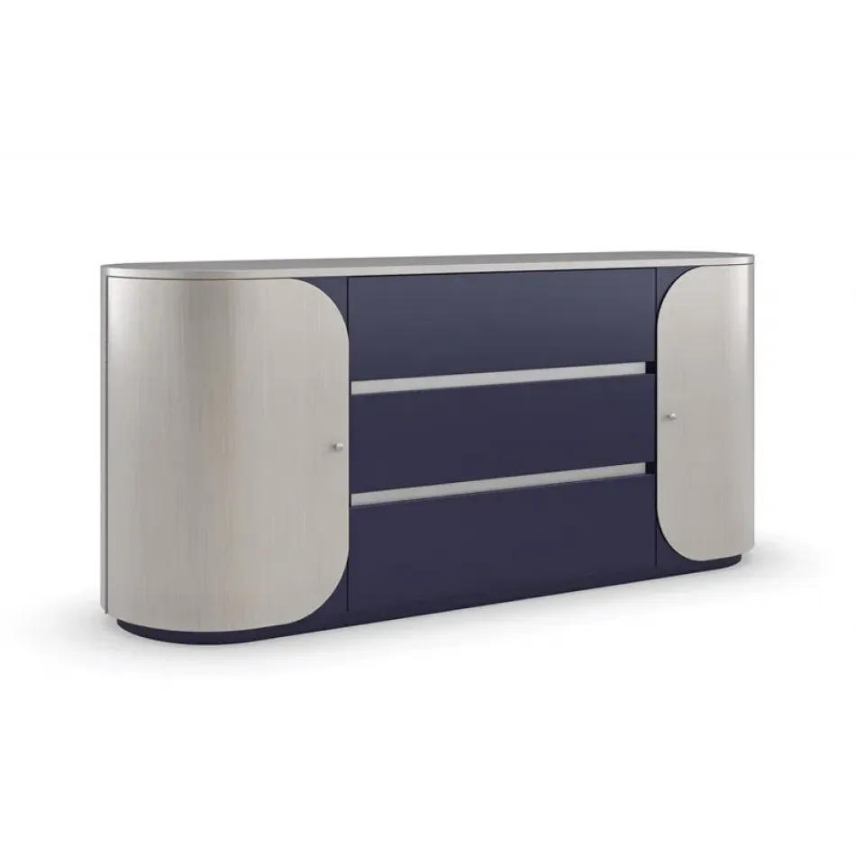 Da Vita Dresser Dresser Thunder, Prussian Blue Paint