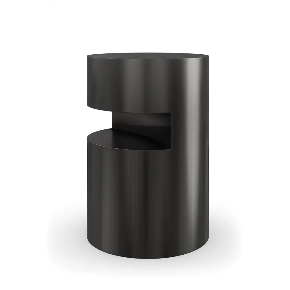 End Table Brushed Tungsten