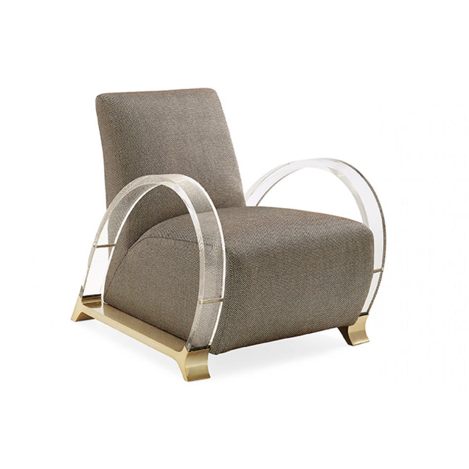 Arch Support Chair Champagne Gold