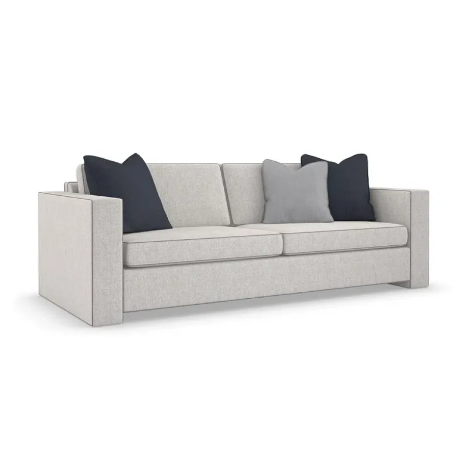 Welt Played Sofas & Loveseats Almost Black