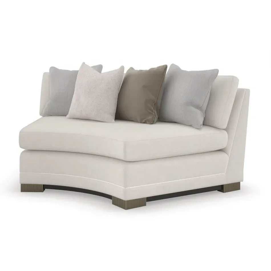 Deep Retreat Sectionals Dark Chocolate, Silver Shadow