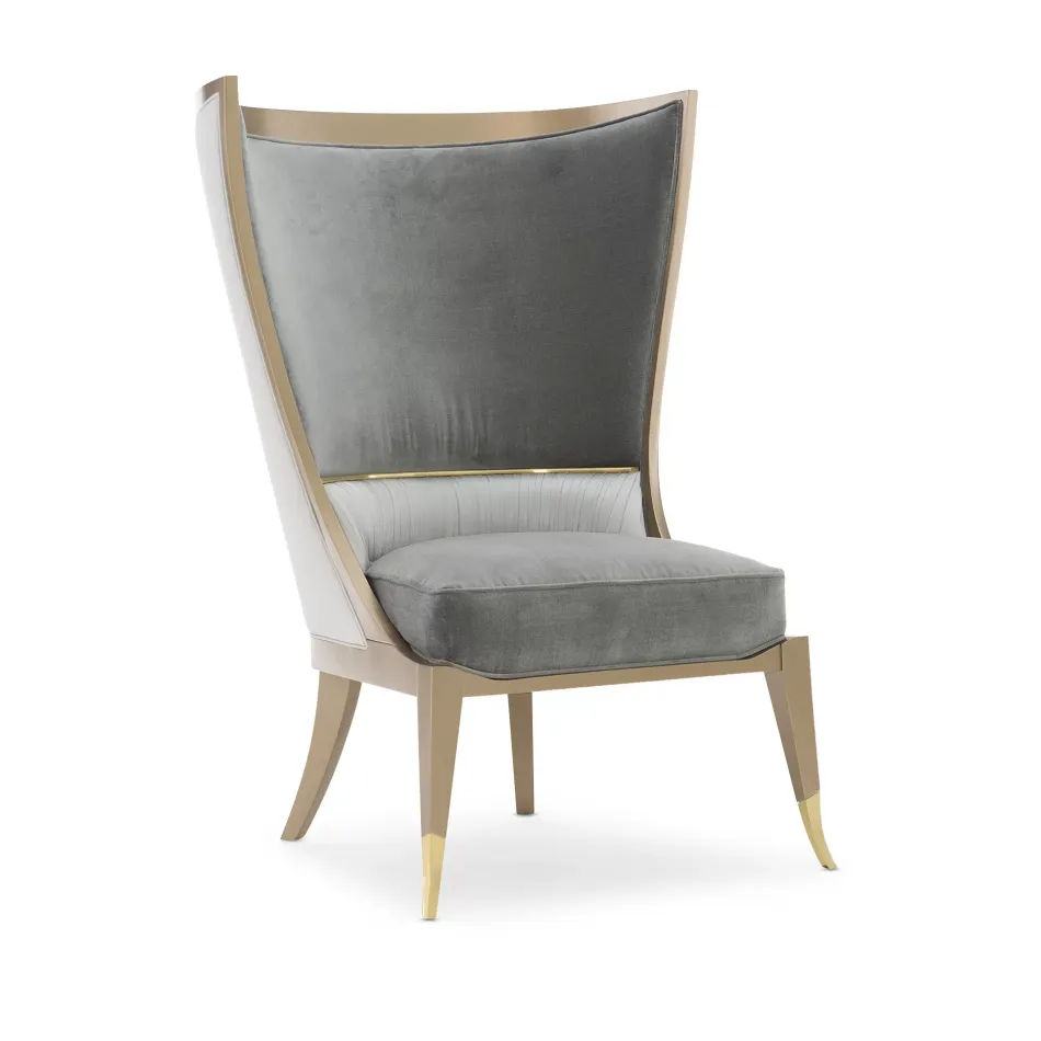 Pop Your Collar Chair Golden Shimmer