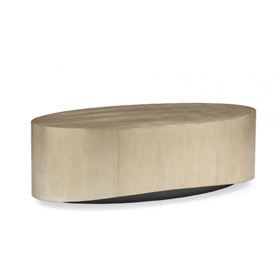 Come Oval Here! Cocktail Table Pompeii, Charcoal
