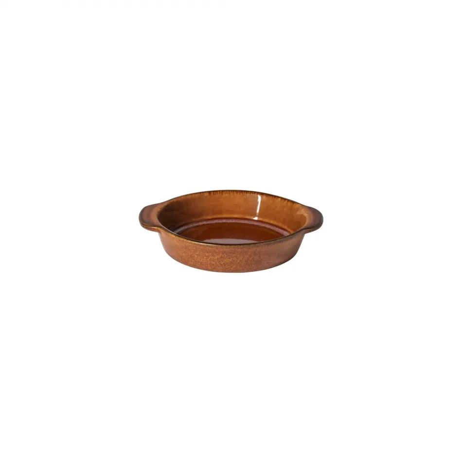 Poterie Caramel R. Gratin 7.5'' x 6.25'' H1.5'' | 12 Oz.