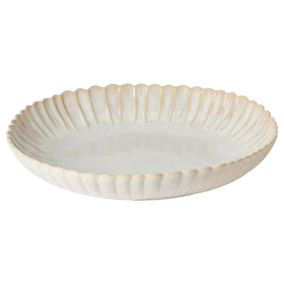 Mallorca Sand Beige Pasta/Serving Bowl 14.5'' x 14.5'' H2.75'' | 96 Oz