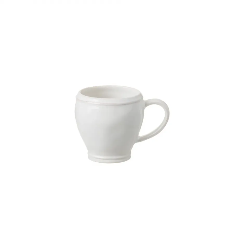 Fontana White Mug 4'' x 5.5'' H4'' | 14 Oz.