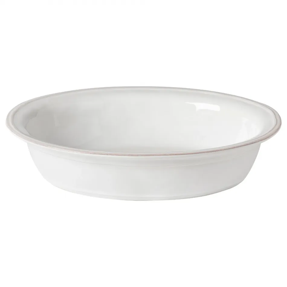 Fontana White Oval Baker 13.25'' x 10'' H3'' | 85 Oz.