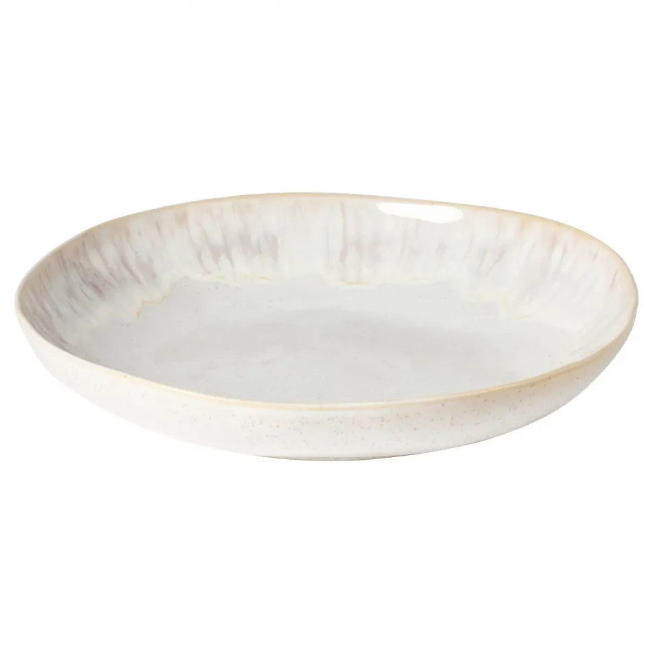 Eivissa Sand Beige Pasta/Serving Bowl D14'' H2.75'' | 110 Oz.