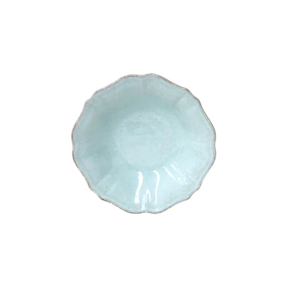 Impressions Robin's Egg Blue Soup/Pasta Plate D9.5'' H1.75'' | 17.5 Oz.