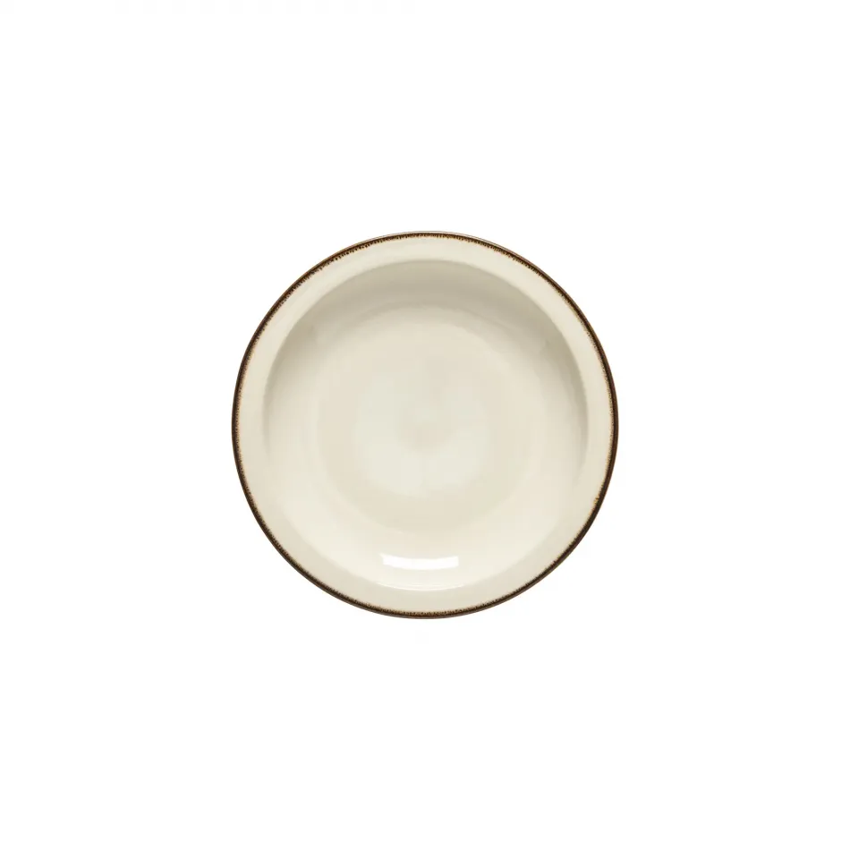 Poterie Cream-Caramel Salad Plate D8'' H1''