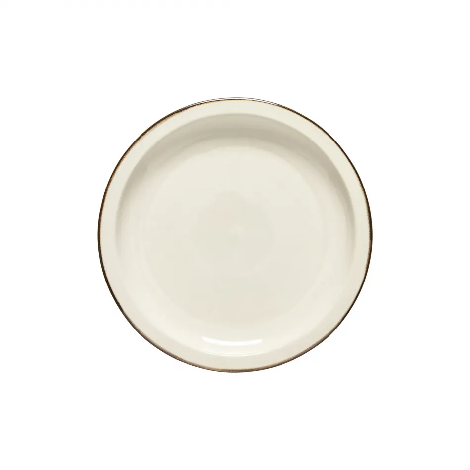 Poterie Cream-Caramel Dinner Plate D10.25'' H1''