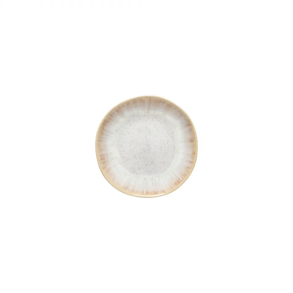 Eivissa Sand Beige Bread Plate D6'' H1''