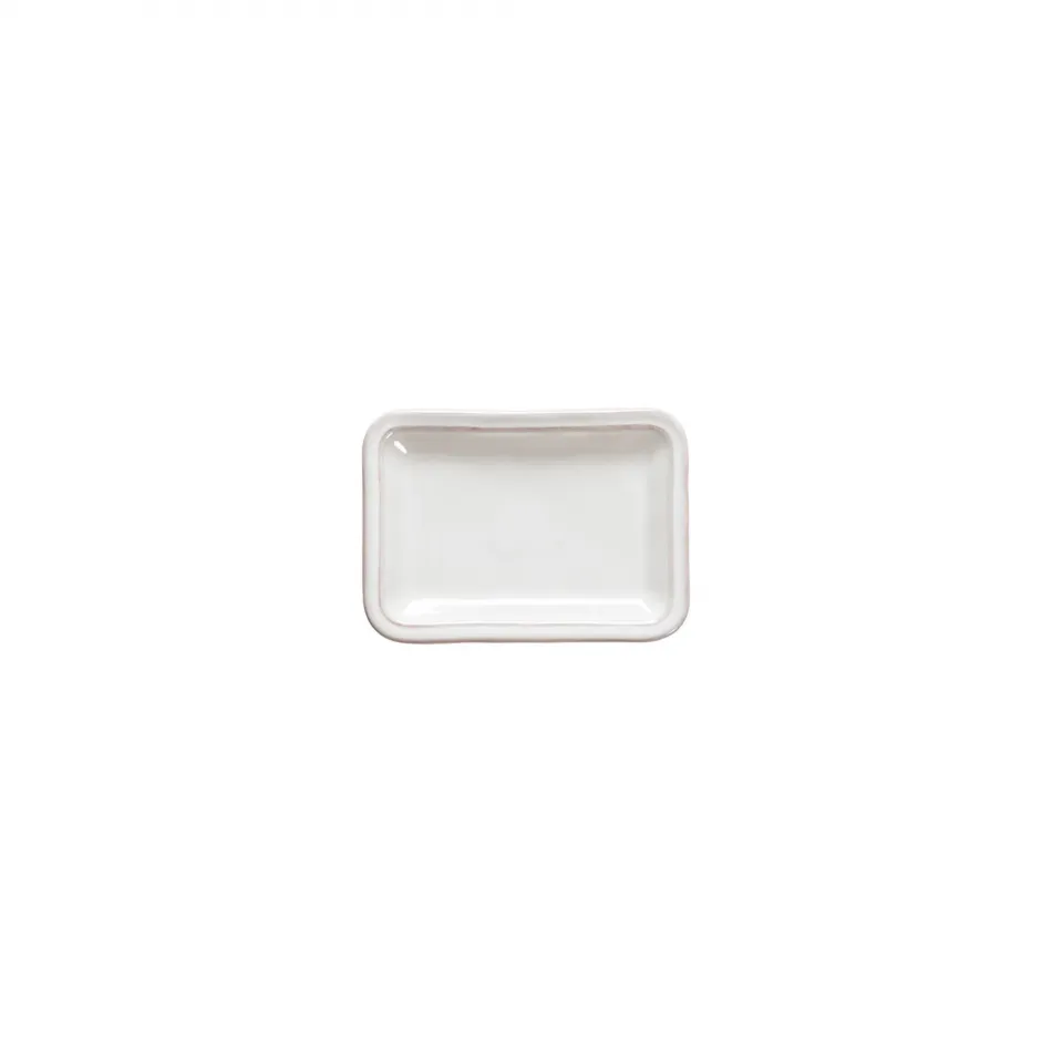 Fontana Bath White Soap Dish 5.25'' x 3.75'' H0.75''