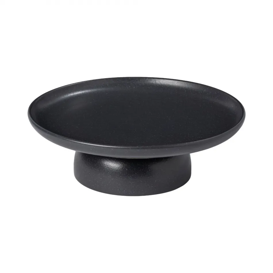 Pacifica Seed Grey Footed Plate D10.5 H3.5''