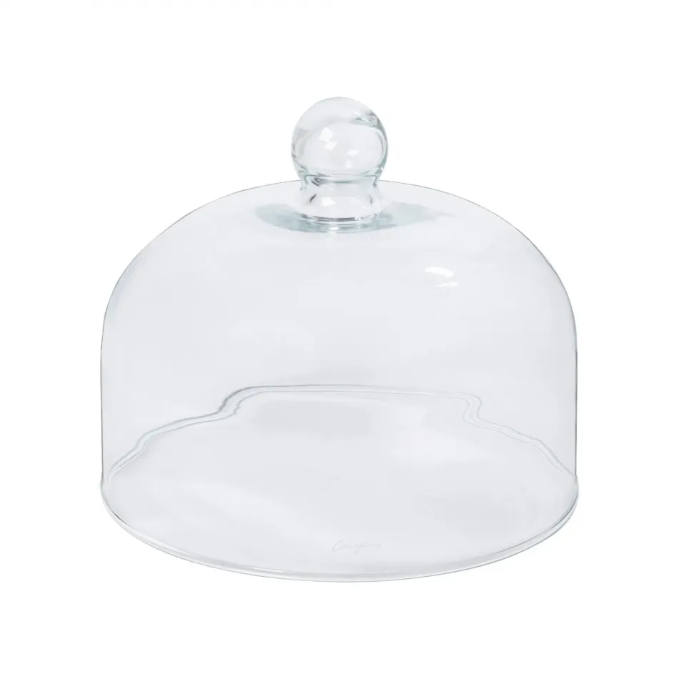 Arcade Clear Glass Dome D9.75'' H8''