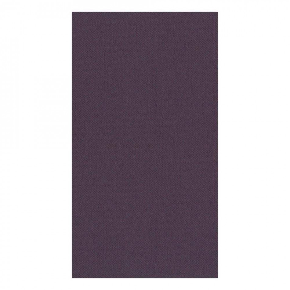 Paper Linen Solid Guest Towel/Buffet Napkins Aubergine, 12 Per Pack